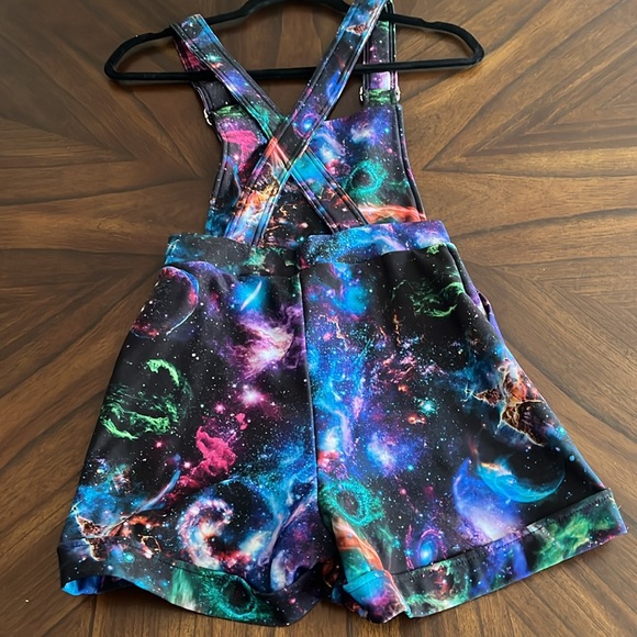 Black Milk Galaxy Overalls - Picture 5 of 7